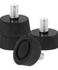 Adjustable Rubber Furniture Feet Kit With Screws M10 Four Pack for heavy duty stability, non-slip leveling pads