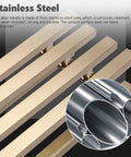 Gold Square Sliding Barn Door Handle For Front And Glass Doors Dope Push Pull Door Pulls For Hotels And Offices Heavy Duty Door Hardware 12mm Thick Panels Easy Install Available In 80cm 120cm And 90cm Lengths with stainless steel and rust-resistant details visible.