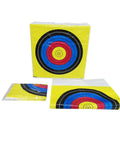High Visibility Archery Target Replacement Cover Bag For Outdoor Range Practice with multicolor rings, lightweight PE