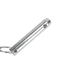 Quick grip pin design for Built Tough Telescopic RV Jack Set of Two, forged industrial steel for secure adjustments.