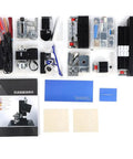 Fafeicy 24W Mini Milling Lathe 6 In 1 Mechanical Accessory For Metal And Woodworking Small Workshop DIY Gear tool accessories and manual layout