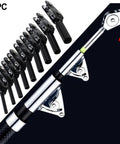 Stainless steel fishing rod tip roller guide, detachable 8mm, shown mounted on rod