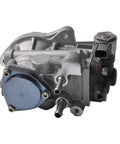 Heavy Duty Electric Fuel Pump For Toyota Fortuner And Innova Crysta 2.8L Diesel Engine showing metal body and multiple fittings.