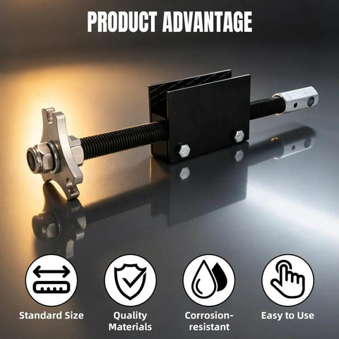 Three Size Adjustable Golf Shaft Puller And Club Shaft Extractor For Steel And Graphite, precision screw, product advantage