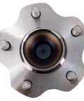 Rear Driver Side And Rear Passenger Side Wheel Bearing And Hub Assembly Set For 2019 Through 2023 Nissan Altima Front Wheel Drive Plug And Play Easy Install Two Piece Kit DIY Friendly, close-up view