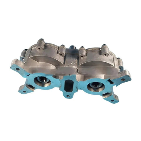 Gear Reducer Box Replacement Kit For Ice Cream Machines, Durable Plug And Play Coupler That Efficiently Transfers Power Between Components, blue metal housing