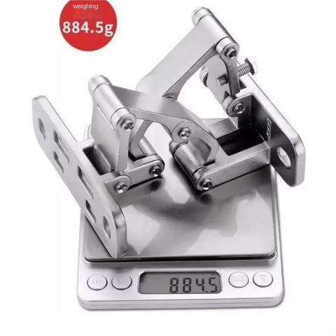 Heavy Duty Hidden Thick Door Hinges Roll Slick And Quiet On All Frames Built Solid To Take Daily Abuse On Interior And Exterior Doors Without That Annoying Squeak For Peaceful Long Term Use, weighing 884.5g.