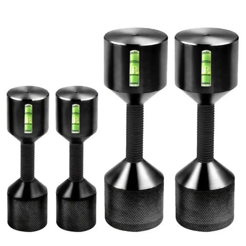 1/8 Inch Flange Alignment Pin 4 Pack Heavy Duty Aluminum Two Hole Locating Pins For Jig Fixture Positioning Tools And Machining Projects - four alignment pins with levels