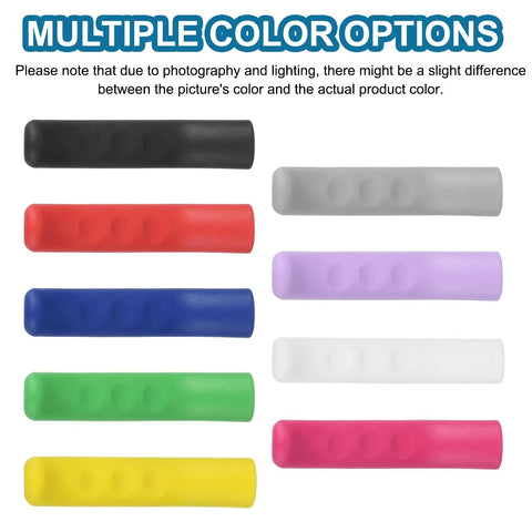 Bike Brake Lever Silicone Sleeve 2 Pack Anti Slip Cover For Mountain And Road Bikes Bicycle Brake Lever Protector in various colors