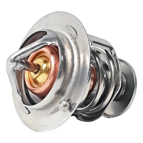 Heavy Duty Engine Thermostat M147342 For Precise Temperature Regulation That Opens At 82 C 179 F To Prevent Overheating And Stand Up To Outdoor Rugged Use Under Heavy Loads Durable Alloy Housing For Long Term Outdoor Use And Easy Install.