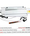 High Octane Acrylic And Pvc Plastic Bender With No Fuss Water Pump Cooling And 1000 Watt Carbon Fiber Heater, top view.