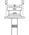 Diagram of Seal Driver Kit With Sixteen Adapters Up To Three And Three Eighths Inches Includes Shielded Seal Adapters for O Rings