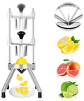 8 Section Citrus Cutter With V Shaped 420 Stainless Steel Blades Heavy Duty Lemon Slicer with citrus wedge examples