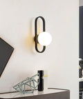 Fresh Modern Glass Wall Sconce Lighting For Bedroom And Living Room Indoors Or Outdoors Creative Nordic Style Reading Lamp With Bright Led Bulbs For Dope Home Decor And Total Glow Up Night Vibes Tonight on a modern wall