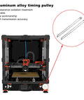 Thinking Process: aluminum alloy timing pulley kit for CNC and 3D printer drive motion, with belts