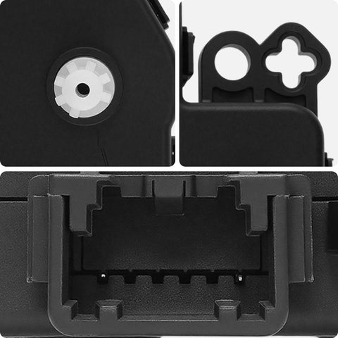 Close-up of connection points on Set Of 2 Main HVAC Heater Blend Door Actuators For Dodge Charger And Challenger 2008 To 2023