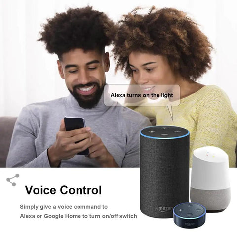 People using Smart WiFi Relay Module For Home Automation With USB Power 5V 12V 24V 48V Inching Self Lock Remote On Off Switch with Alexa