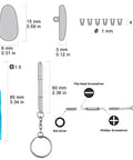 Soft Silicone Eyeglasses Nose Pads With Air Cushion For Ultra All Day Comfort No Slip 6 Pairs Screw In Metal Core Kit