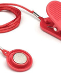 Magnetic Safety Switch For Treadmills Universal Magnetic Lock Emergency Stop Clip On Device with red clip and cord