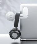 Magnetic Laptop Phone Holder With MagSafe For iPhone 12 To 17 Side Monitor Mount on laptop, slim foldable bracket