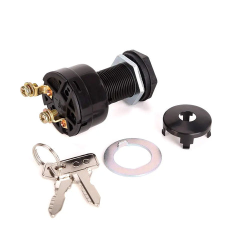 Two Pin Ignition Switch For Club Car DS Golf Carts 36V To 48V Replacement Part 101826201 Includes Two Club Car Keys