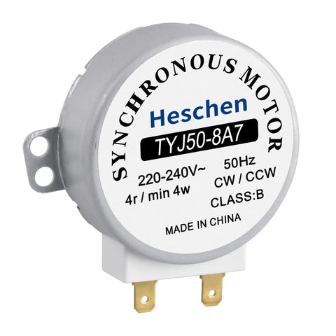 Top Notch Synchronous Motor 220V 50Hz 4 RPM CW CCW Replacement For Microwave Oven Turntable smooth motor with label.