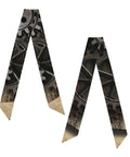 Stylish Lightweight Headband Scarf For Women, 4in1 Versatile Neck Hair Belt Or Bikini Wrap With Soft Polyester Fabric.