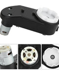 High Speed 12V DC Motor Upgrade For Ride On Cars 40000RPM RS550 Style Motor With Metal Gear Low Noise Operation