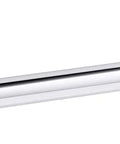 Eclectic 24 Inch Grab Bar In Polished Chrome, Heavy Duty 300 Lb Load Capacity, Transitional Bathroom Safety Rail For Shower And Tub