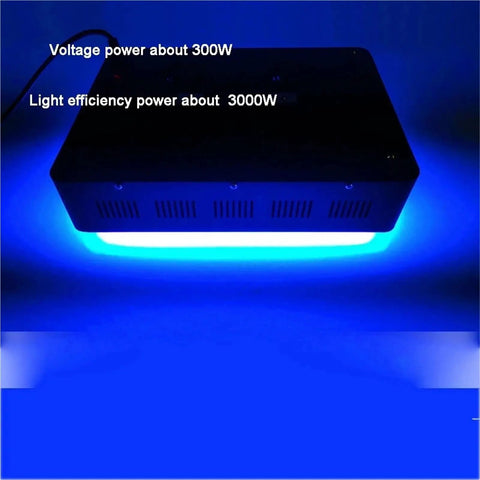 Killer Heavy Duty LED UV Curing Lamp 365NM And 405NM Dual Beam with blue light for industrial resin curing.
