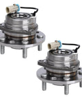 Front Wheel Hub Bearing Assembly 513087 5-Lug w/ ABS, Axle Replacement, 2-Piece Set for Buick, Cadillac, Chevy, Oldsmobile, Pontiac