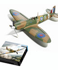 3-Blade Propeller Set For Volantex RC 768-5 Spitfire Plane P7680505 2 Pack OEM Replacement Spare Parts For Real-Deal Flight Performance And Scale Look with plane model