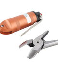 Heavy Duty Pneumatic Scissors Nipper Tool For Cutting Soft Or Hard Plastic, Handy 10mm And 6.5mm Cutters, handheld view