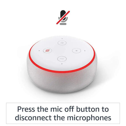 Hella Compact Smart Speaker With Alexa Built In Drops Kickass Soundwaves Smooth For Cozy Rooms Stereo Pairing Ready Charcoal Shell, top view