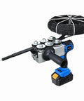 Heavy Duty Cordless Automatic Wire Tugger Fish Tape Fast Electrical Cable Puller Machine With 30M Per Min Speed And One Button Control.