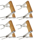 4 Pack Frame Grip Holder Beekeeping Tool Lifter Gripper For Beehives Heavy Duty Steel And Wood Frame Lifter set of four