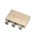 Solid Brass Tremolo Block 34mm Direct Fit For Floyd Rose Locking Tremolo Bridges On Original Series Guitars, 3 screws