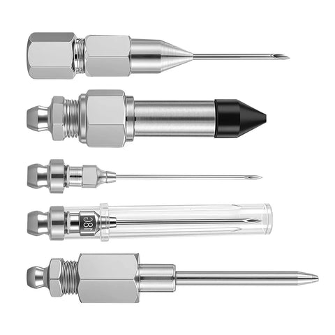 Heavy Duty Grease Needle Coupler High Pressure Nozzle Kit For Narrow Engine Lubrication in Cars Trucks Industrial Equipment