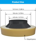 Two Pack Thick Toilet Wax Ring Seal Kit For 3 Inch And 4 Inch Waste Lines, Odor Tight, Leak Proof, Watertight Toilet Bowl Seal With Polyethylene Flange, No Fuss Install, Durable Gasket For Fresh, Dry Bathrooms