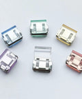 Set Of 10 Invisible Hem Clips For Pants No Sew Quick Fix Pants Hem Shortening Clips Mixed Color Easy To Use Inner Side Design