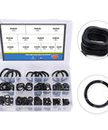 Vibration Resistant Curved Spring Washer Kit In Carbon Steel Wave Lock Washers For Motors And Appliances 320 Pieces With 15 Sizes From 3mm To 39mm, organizer case