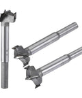 Tough As Nails Forstner Drill Bit Set 21 mm 22 mm 23 mm carbide tipped alloy steel wood boring bits for precise cuts.