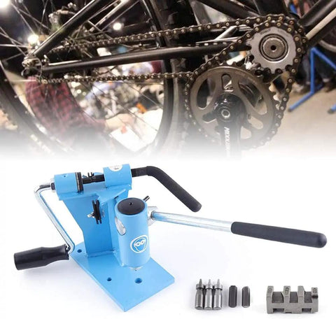 Chainsaw Chain Breaker Spinner 2 In 1 Chain Saw Link Breaker Bench And Rivet Spinner for repair with levers and attachments
