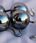 25mm Steel Pendulum Balls With Hooks Chrome Finish Durable Precision Metal Bobs For Science Class Demos And Mechanics Experiments In Physics Labs Worldwide
