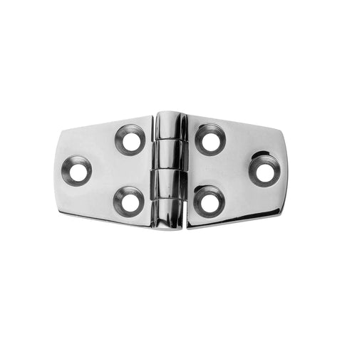 Marine Grade Stainless Steel Hinges Built Tough Heavy Duty Boat Strap Hinge 316 Saltwater Resistant Butt Hardware large size showing detailed mounting holes