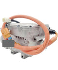 Heavy Duty Byd Qin Ev Air Compressor Bc28a 409V Straight Oem Swap Electric Refrigeration Pump with cooling hose.