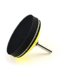 Hook and loop backing pad for 3 Inch Sanding Discs Set 100 Pcs Wet Dry Assorted Grits 60 To 10000 with soft foam buffer