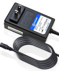 Beefy 18V 19V Charger For Megacra Bestisan Geoyeao BT103 S11 S6520 S7020 S9620 S9920 SE01 SE02 Surround Sound Bar Speaker AC DC Power Adapter Replacement, showing power plug and cable.