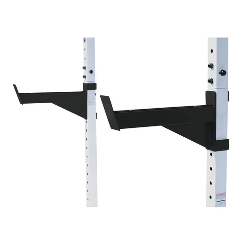Beefy Spotter Arms For Power Rack Attachments Two Piece Set Compatible With FM905Q And FMCS7000F steel construction on rack