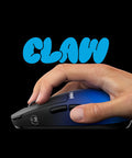 Lock In With This CrazyLight Wireless Gaming Mouse Featherlight 37 Gram Mini Shape with a hand gripping in claw style.